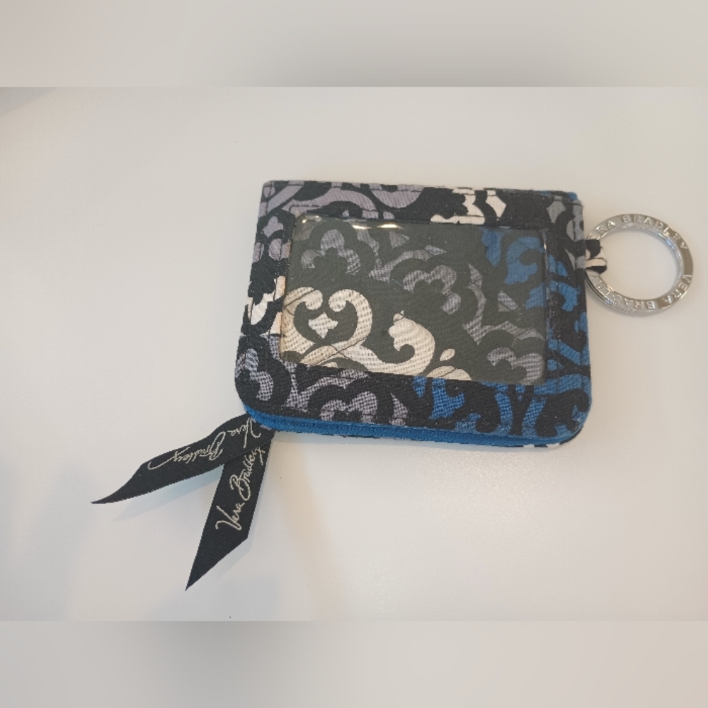 Vera Bradley Canterberry Cobalt ID Case